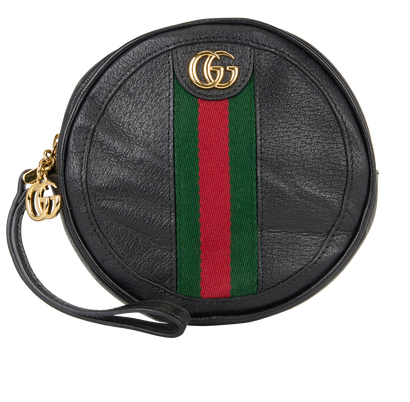 Round Ophidia Wristlet, front view